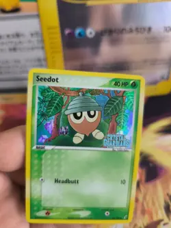 Pokemon Karte Samurzel Seedot Ex Crystal Guardians Reverse Card Holo Mint - Image 5