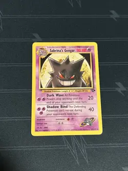 Pokemon TCG Sabrina's Gengar Gym Challenge 29/132 Non-Holo Rare Card - Image 1