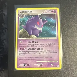 Gengar Diamond & Pearl (DP) #27/130 Pokemon Card - Lightly Played (LP) - Image 1