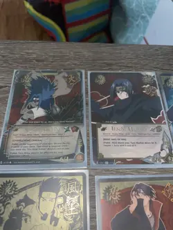 Naruto Super Rare 7 Card Lot Really Nice Mix Cards - Image 1