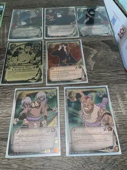 Naruto Super Rare 7 Card Lot Really Nice Mix Cards - Image 2