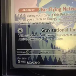 Pokemon TCG Minior Card 201/182 Paradox Rift Mint Condition Holo - Image 2