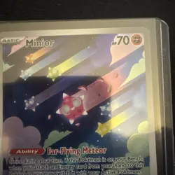 Pokemon TCG Minior Card 201/182 Paradox Rift Mint Condition Holo - Image 3