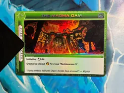 Chaotic The Magma Dam #186 Underworld Super Rare Location Alliances Unraveled MP - Image 1
