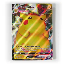 Pokemon - Pikachu VMAX - 044/185 - SWSH Vivid Voltage - Full Art Card - Image 1