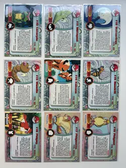 Pokemon Topps Cards Series 1 Black Logo COMPLETE SET 90/90 LP - Image 5
