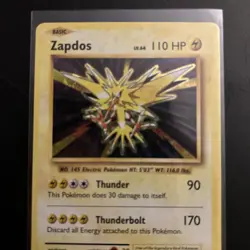 Zapdos - XY Evolutions Set - 42/108 - Holo Foil - Pokemon Card - NM - MINT! - Image 3
