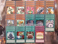 YuGiOH Complete Jinzo Deck 42 Card The Machine Menace Lord Jector + Bonus Gift - Image 1
