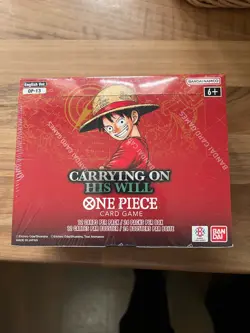 One Piece TCG: OP13 Carrying On His Will Booster Box Sealed English - Image 1