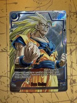 Son Goku - SB02-023 Alternate Art Manga Booster 02 Dragon Ball Card English - Image 1