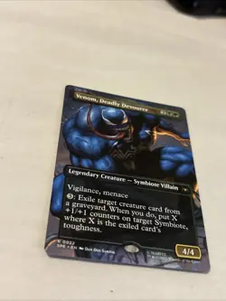 Venom, Deadly Devourer (Borderless) Marvel's Spider-Man: Eternal-Legal MTG Card - Image 2