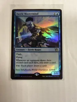 Faerie Mastermind NM FOIL MTG! March Of The Machine - Image 1