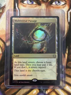 Foil Multiversal Passage #0180 Marvel MTG Spider-Man Rare - Pack Fresh NM - Image 3