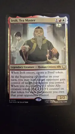 Iroh, Tea Master Foil R Avatar: The Last Airbender 228 NM - Image 1