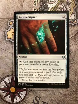 MTG Arcane Signet Commander Legends: Battle for Baldur's Gate 298/361 Regular NM - Image 1