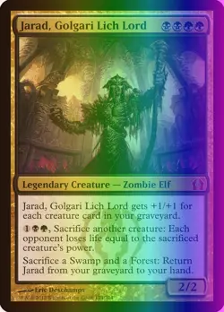 MTG Jarad, Golgari Lich Lord (174/286) Return to Ravnica LP FOIL - Image 1
