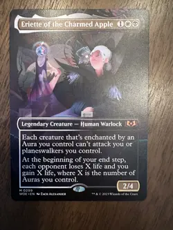 Eriette of the Charmed Apple : MTG *Borderless* / Wilds Of Eldraine #0299 / NM - Image 1