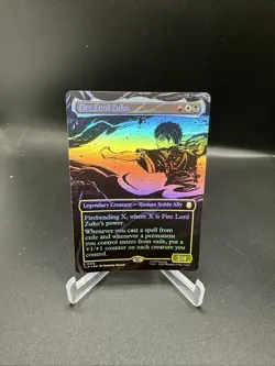 Fire Lord Zuko Borderless FOIL Avatar The Last Airbender MTG NM - Image 1