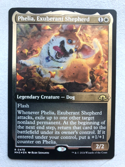 Mtg Carte Magic MH3 Horizons Phelia Exuberant Shepherd Etched FOIL English NM - Image 1