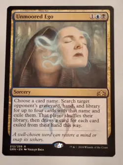 Unmoored Ego - Guilds of Ravnica Magic the Gathering MTG Nice! - Image 1