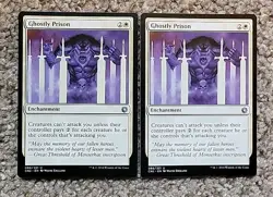2x X2 Ghostly Prison Conspiracy: Take the Crown Regular NM-LP Mtg Magic - Image 1
