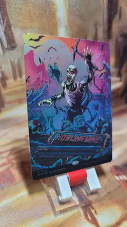 MTG Howling Mine #7046 Rainbow Foil Borderless Secret Lair Drop Foil - Image 3