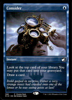 MTG Magic the Gathering Consider (388/553) Innistrad Midnight Hunt - Image 1
