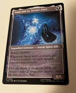 Aang, Swift Savior / Aang and La, Ocean’s Fury Avatar Magic The Gathering - Image 2