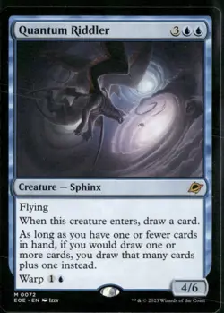 Edge of Eternities Quantum Riddler #72 MTG EOE Regular - Image 1