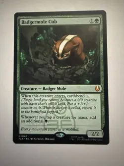 Magic The Gathering - Avatar: The Last Airbender-Badgermole Cub Mythic Non-Foil - Image 1