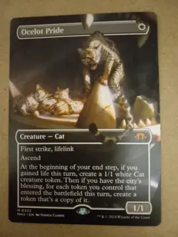 Ocelot Pride (Borderless) Modern Horizons 3 NM MTG - Image 1