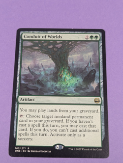 MTG Magic: Phyrexia: All Will Be One: Conduit of Worlds #163/171 Rare - NM - Image 1