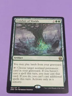 MTG Magic: Phyrexia: All Will Be One: Conduit of Worlds #163/171 Rare - NM - Image 3