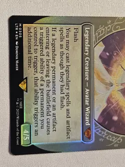 Gandalf the White (Showcase) FOIL Universes Beyond: the Lord of the Rings LP - Image 2