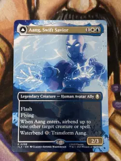 Aang, Swift Savior #0298 (Borderless) Avatar: The Last Airbender Regular - NM 🔥 - Image 1