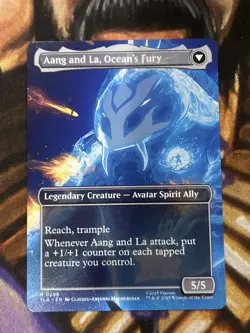 Aang, Swift Savior #0298 (Borderless) Avatar: The Last Airbender Regular - NM 🔥 - Image 2