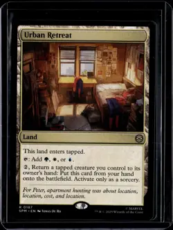 Urban Retreat - 187 - SPM - NM - MTG Magic the Gathering - Image 1