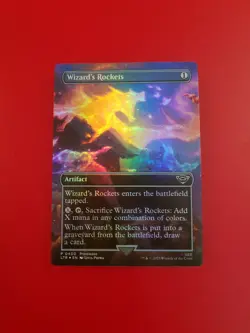 1x Wizard's Rockets (0400) | FOIL Borderless | LTR: Tales of Middle-Earth | MTG - Image 3