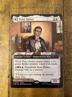 Magic The Gathering The Amazing Spider-Man Peter Parking NYCC Exclusive Promo - Image 2