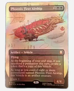 Phoenix Fleet Airship - 323 - MTG Avatar: The Last Airbender - Borderless - FOIL - Image 3