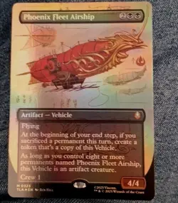 Phoenix Fleet Airship - 323 - MTG Avatar: The Last Airbender - Borderless - FOIL - Image 4