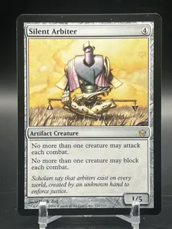 MTG Magic the Gathering Silent Arbiter (150/165) Fifth Dawn LP - Image 1