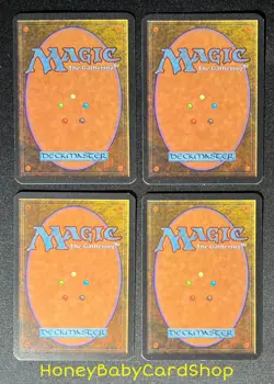 MTG Limited Edition Alpha 1993 Island (A) x 4 M/NM Playset LEA 93/94 - Image 3