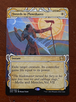 MTG Swords to Plowshares Strixhaven: Mystical Archives Regular NM - Image 1