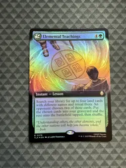 MTG Elemental Teachings #0378 Foil Ext. Art R Avatar: The Last Airbender (TLA) - Image 1