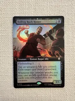 Boiling Rock Rioter Extended Art FOIL R0372 MTG Avatar The Last Airbender TLA NM - Image 1