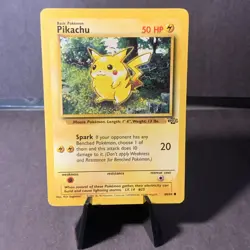 Pokemon TCG: Pikachu 60/64 Jungle Set Unlimited Common WOTC VTG - Image 1