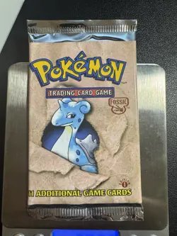 Pokemon Fossil *1st Edition* Booster Pack - 20.73g - Image 3