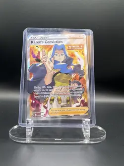 Karen's Conviction (Full Art) 193/198 Pokemon SWSH06: Chilling Reign Ultra Rare - Image 1