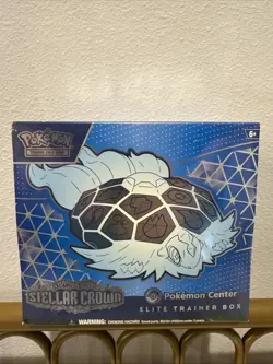 Pokemon Center Exclusive Stellar Crown Elite Trainer Box PC ETB Factory Sealed - Image 1